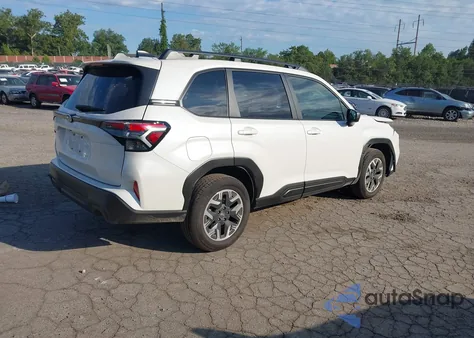 2025 Subaru Forester Premium from USA, damaged, VIN JF2SLDDC2SH577033